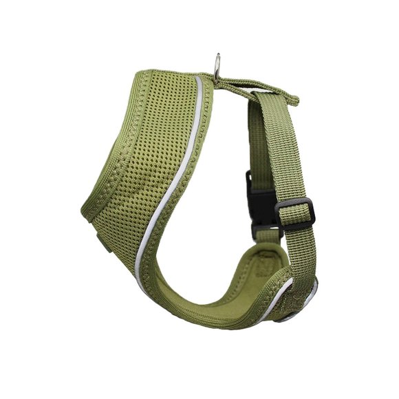 Ultra Comfot Reflective Harness Vest - Olive Green - Picture 2 of 3